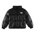 The North Face Nuptse Cropped Puffer Jacket – Black | 700-Fill