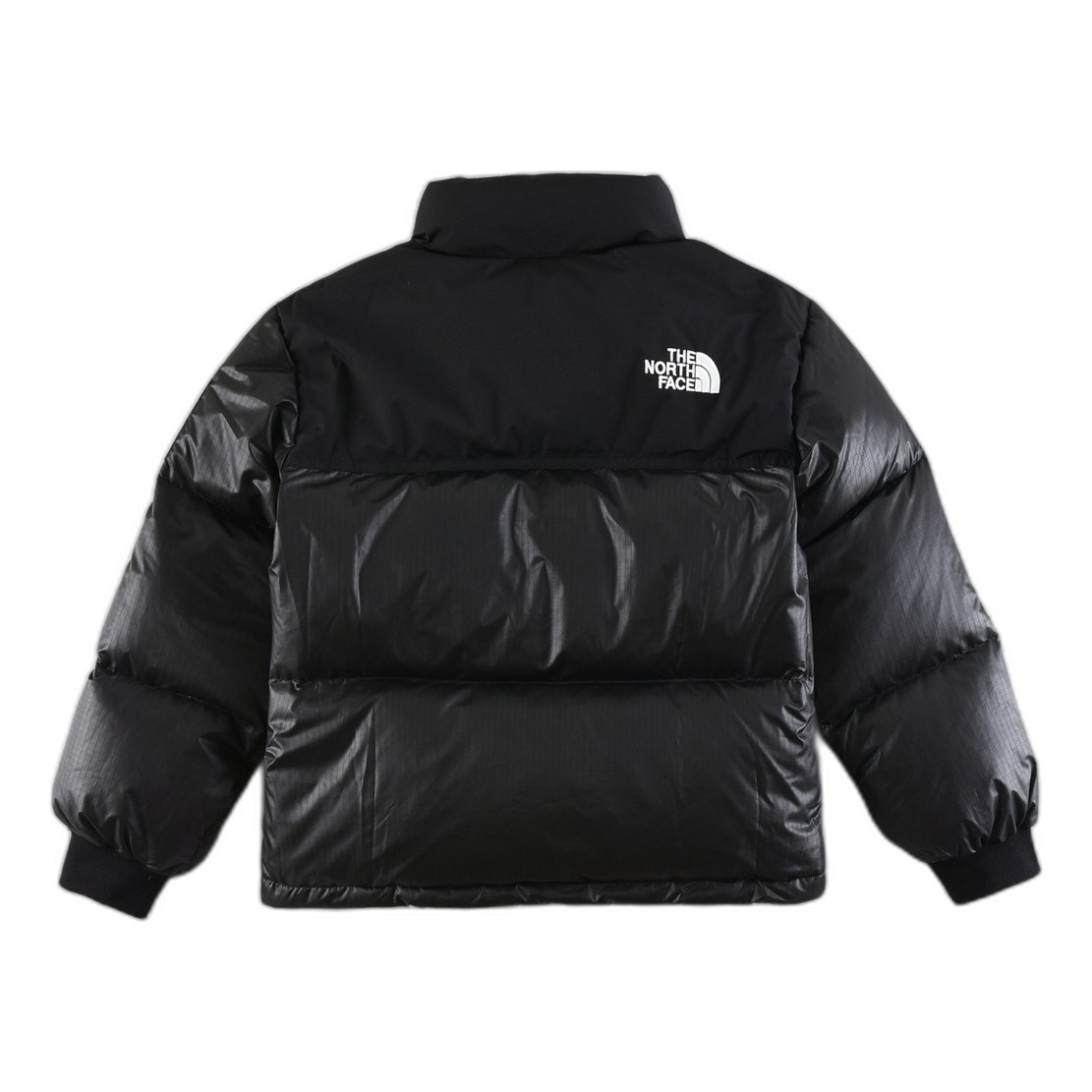 The North Face Nuptse Cropped Puffer Jacket – Black | 700-Fill