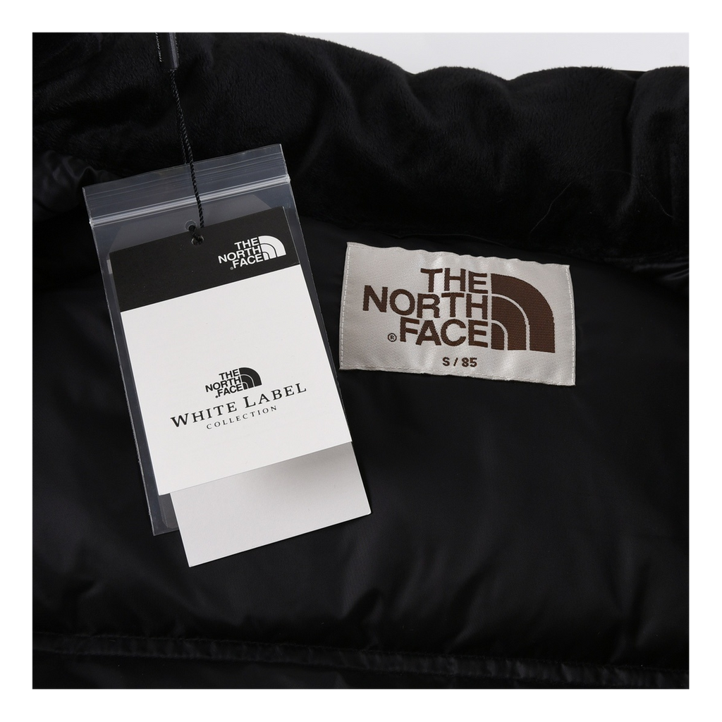The North Face Nuptse Cropped Puffer Jacket – Black | 700-Fill