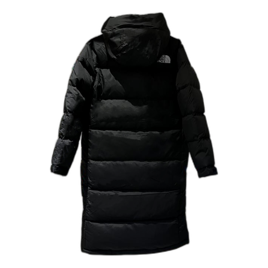The North Face Long Puffer Coat – Hooded | Black