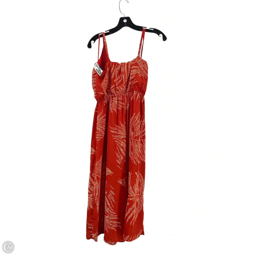 Jumpsuit By As U Wish In Red, Size: Xs