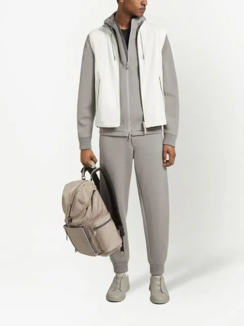 Zegna reversible zip-up vest