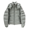 Moncler Maya Hooded Puffer – Gray | Premium Down