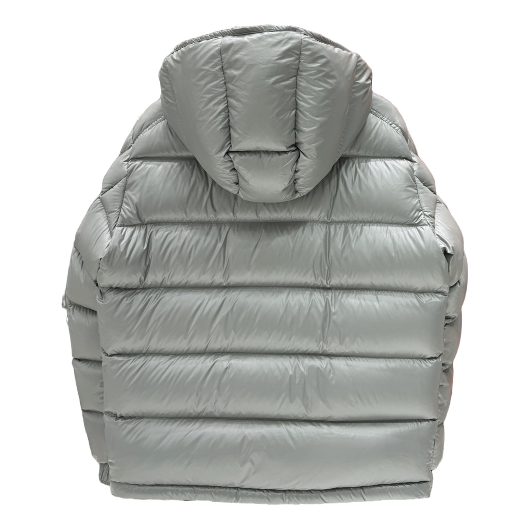 Moncler Maya Hooded Puffer – Gray | Premium Down