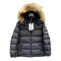 Moncler Fur-Trim Hooded Short Puffer – Black | Cropped | Premium Down