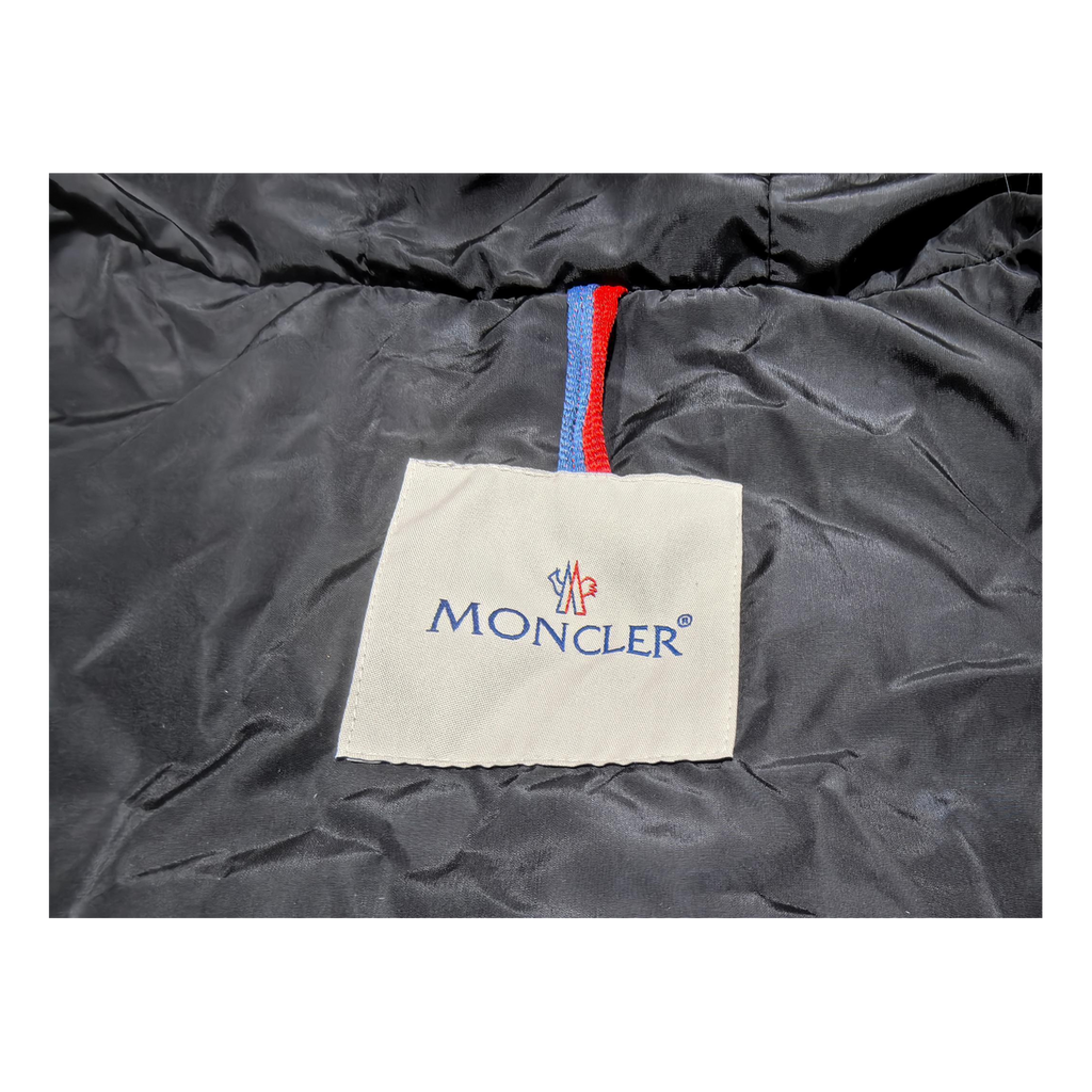 Moncler Four-Pocket Belted Fur-Trim Puffer – Black | Belted & Fur Trim | Premium Down