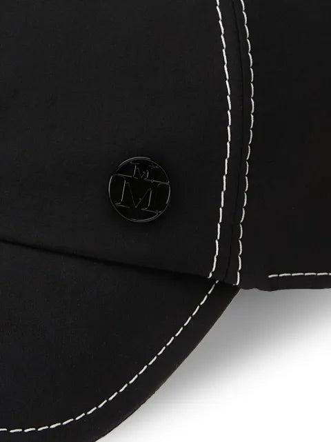 Maison Michel tiger-patch baseball cap