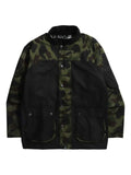 A BATHING APE® camouflage-patterned buttoned jacket
