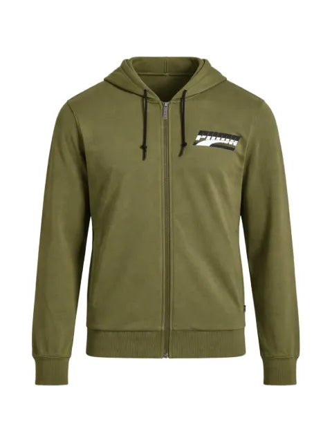 PUMA graphic hooded jacket