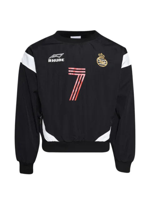 RHUDE Lago Soccer crewneck