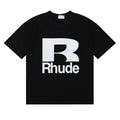 Rhude Big R Logo Front Print Oversized Tee