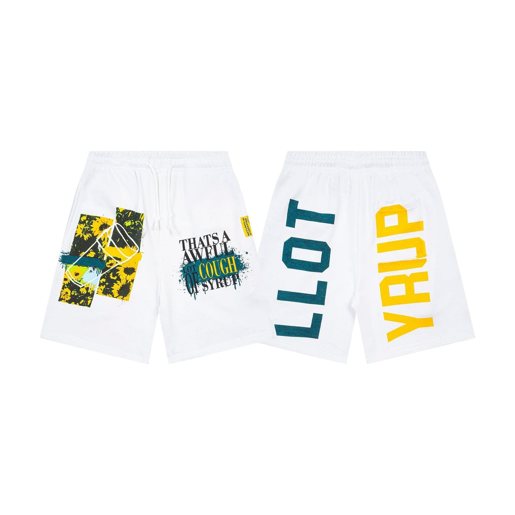 THAT'S A AWFUL LOT OF COUGH SYRUP Graphic Drawstring Shorts