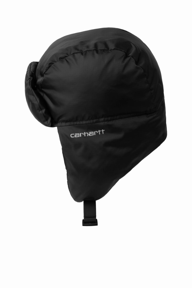 CARHARTT WIP ARDON EAR GUARD CAP Black / Shady Grey