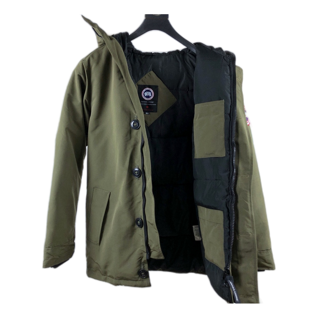 Canada Goose Chateau Parka – Military Green | 625-Fill Down | Coyote Fur Hood