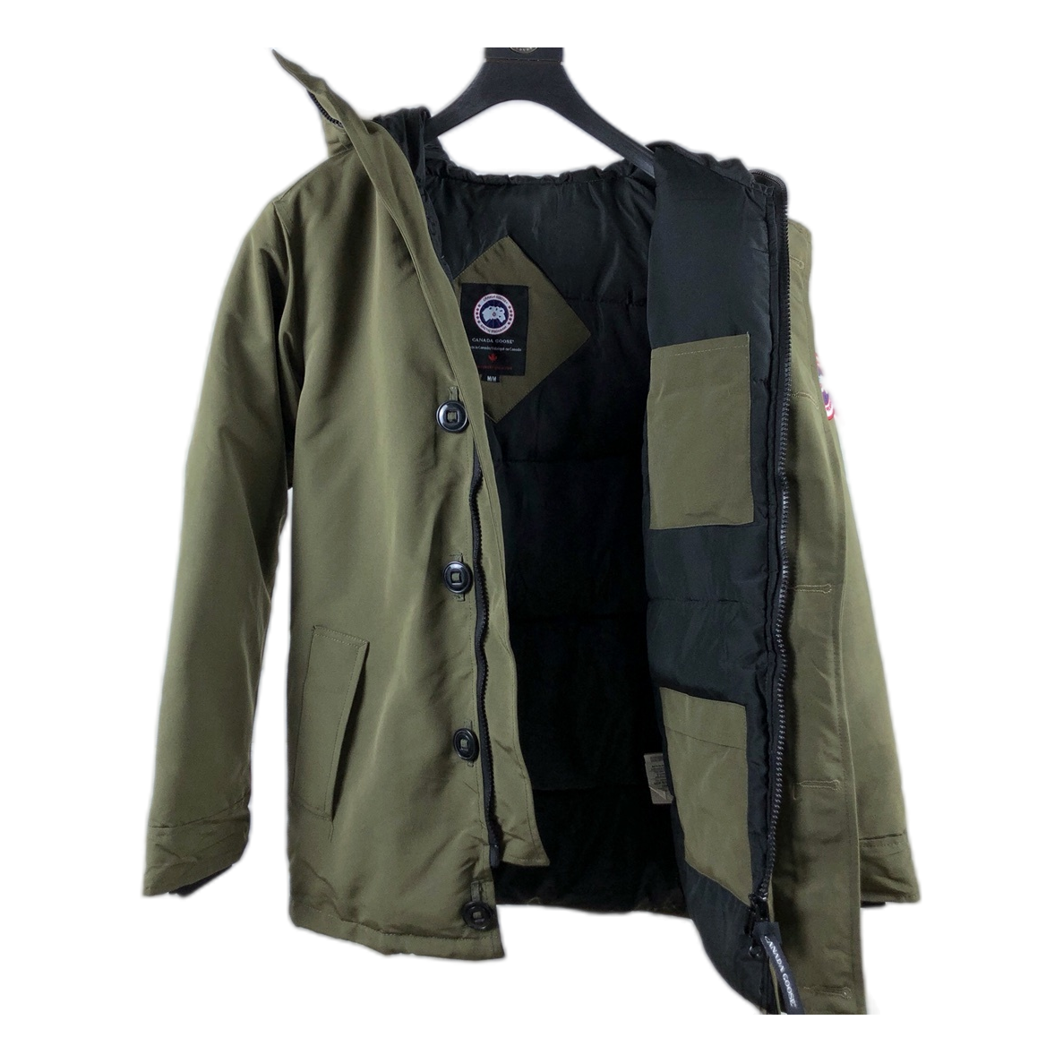Canada Goose Chateau Parka – Military Green | 625-Fill Down | Coyote Fur Hood