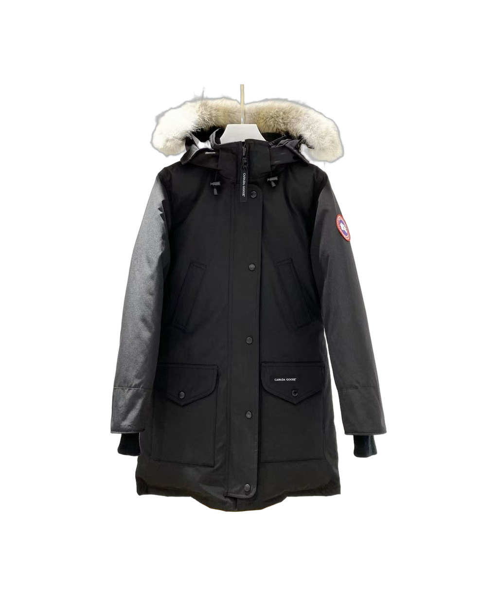Canada Goose Women’s Trillium Parka – 625-Fill Down | Coyote Fur Hood | Women’s Fit