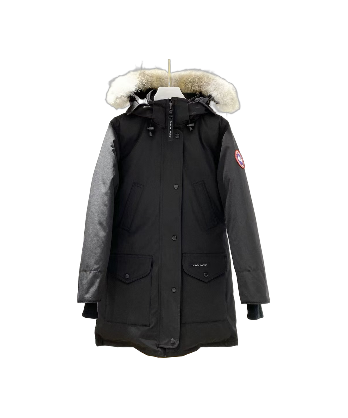 Canada Goose Women’s Trillium Parka – 625-Fill Down | Coyote Fur Hood | Women’s Fit