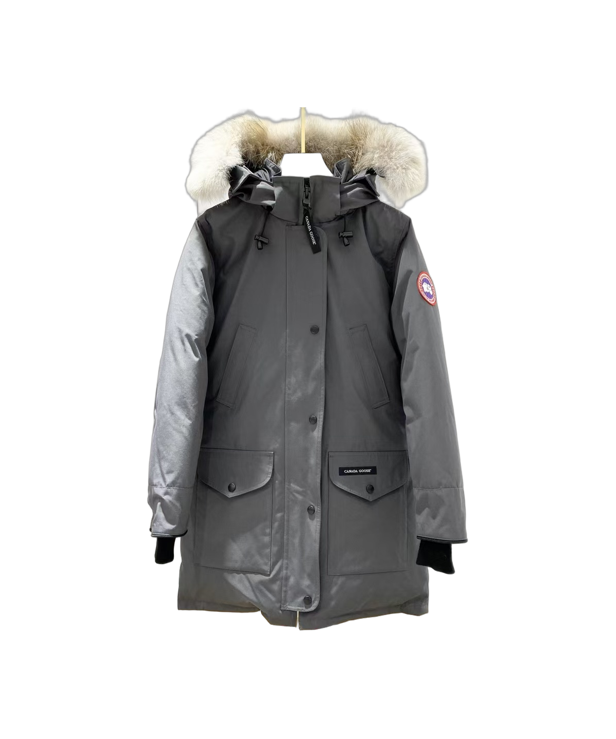 Canada Goose Women’s Trillium Parka – Coyote Fur Hood | Arctic-Tech Shell | A Parka for Every Winter
