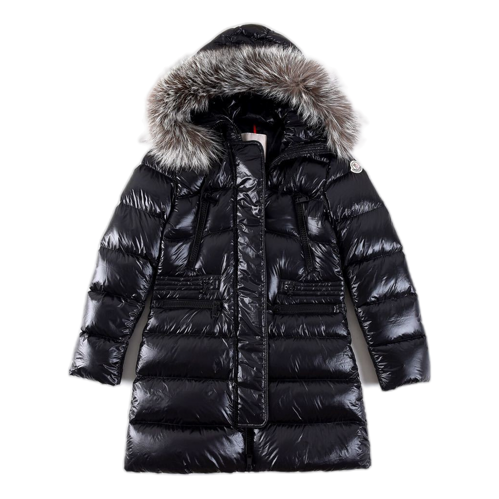 Moncler Fur-Trim Drawstring-Waist Long Puffer – Premium Down | Shaped Fit