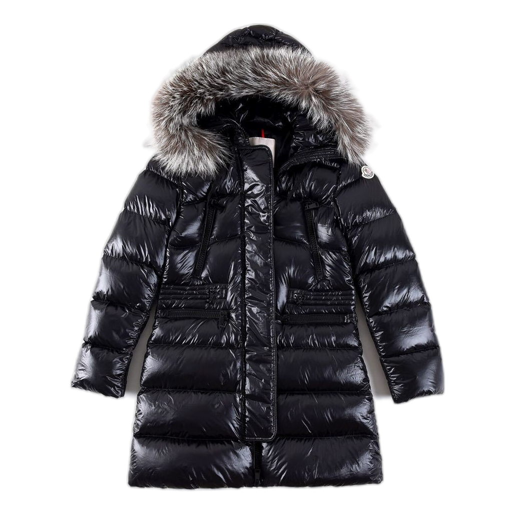 Moncler Fur-Trim Drawstring-Waist Long Puffer – Premium Down | Shaped Fit