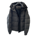 Moncler Contrast-Hood Colour-Block Puffer – Premium Down | Colour as Architecture
