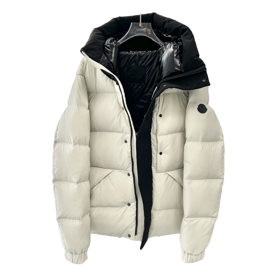 Moncler Contrast-Hood Colour-Block Puffer – Premium Down | Contrast Hood & Colour Block