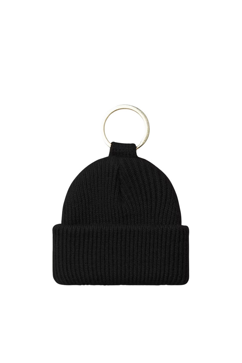 CARHARTT WIP MINI WATCH HAT KEYCHAIN Black