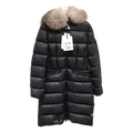 Moncler Four-Pocket Fur-Trim Hooded Long Puffer – Black | Four Pockets | Premium Down