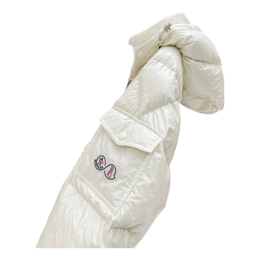 Moncler Maya 70th Anniversary Glossy Hooded Puffer – Glossy Finish | Premium Down