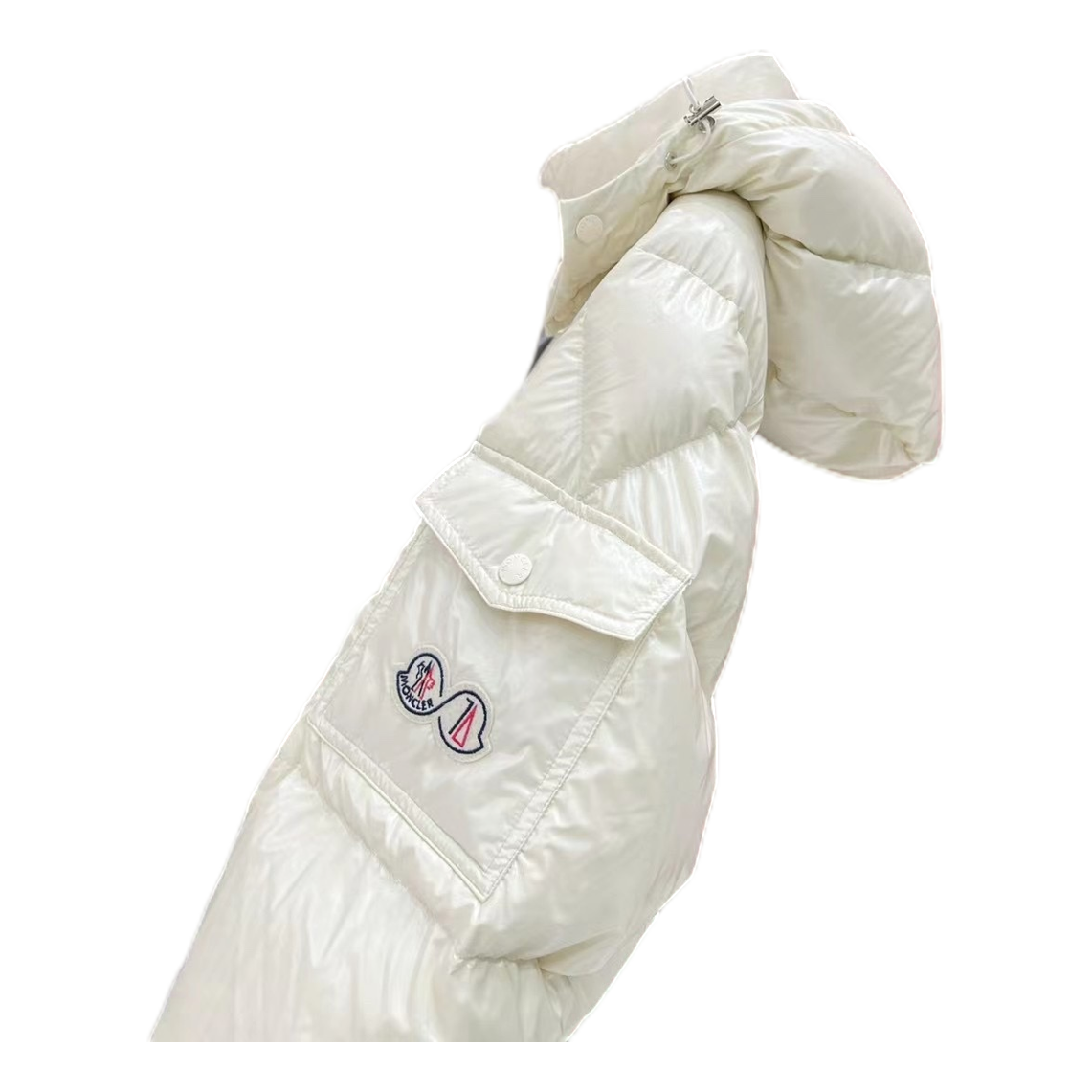 Moncler Maya 70th Anniversary Glossy Hooded Puffer – Glossy Finish | Premium Down