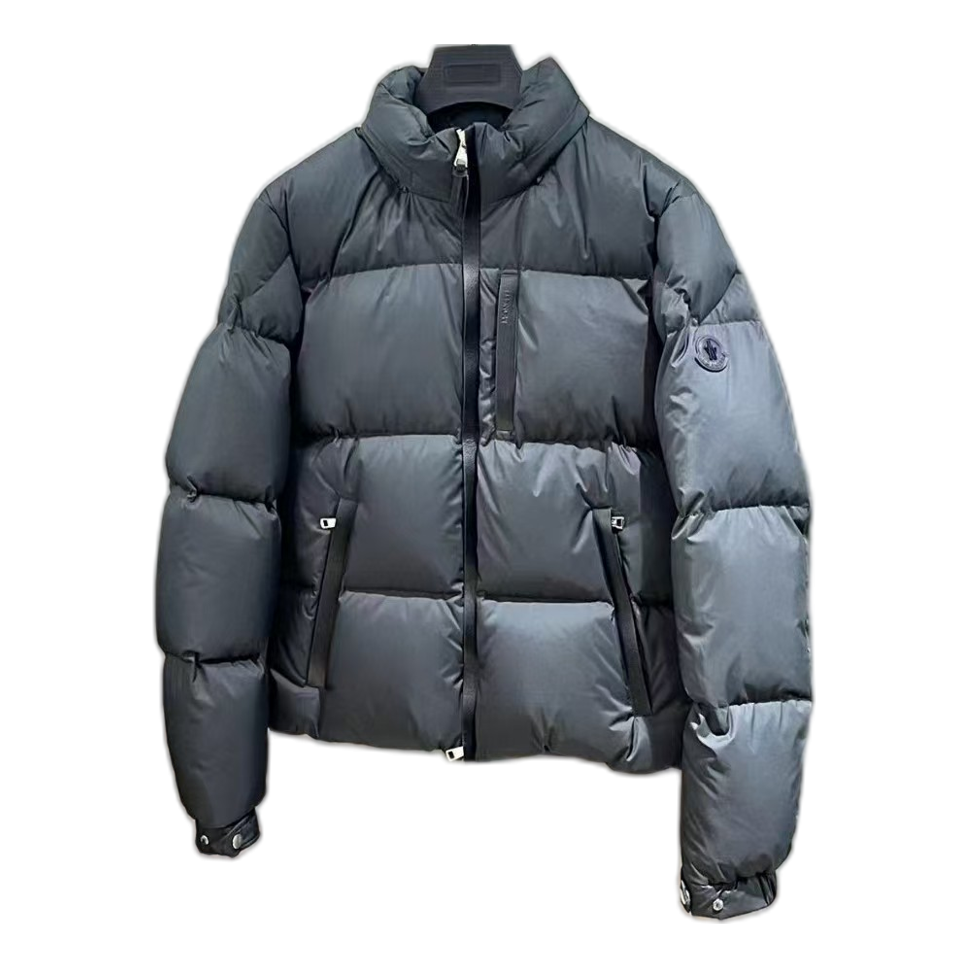 Moncler Stand-Collar Puffer – Black | Premium Down