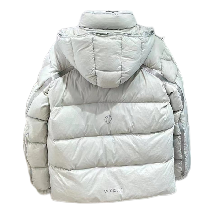 Moncler Double-Zip Hooded Puffer – Off White | Double Zip | Premium Down