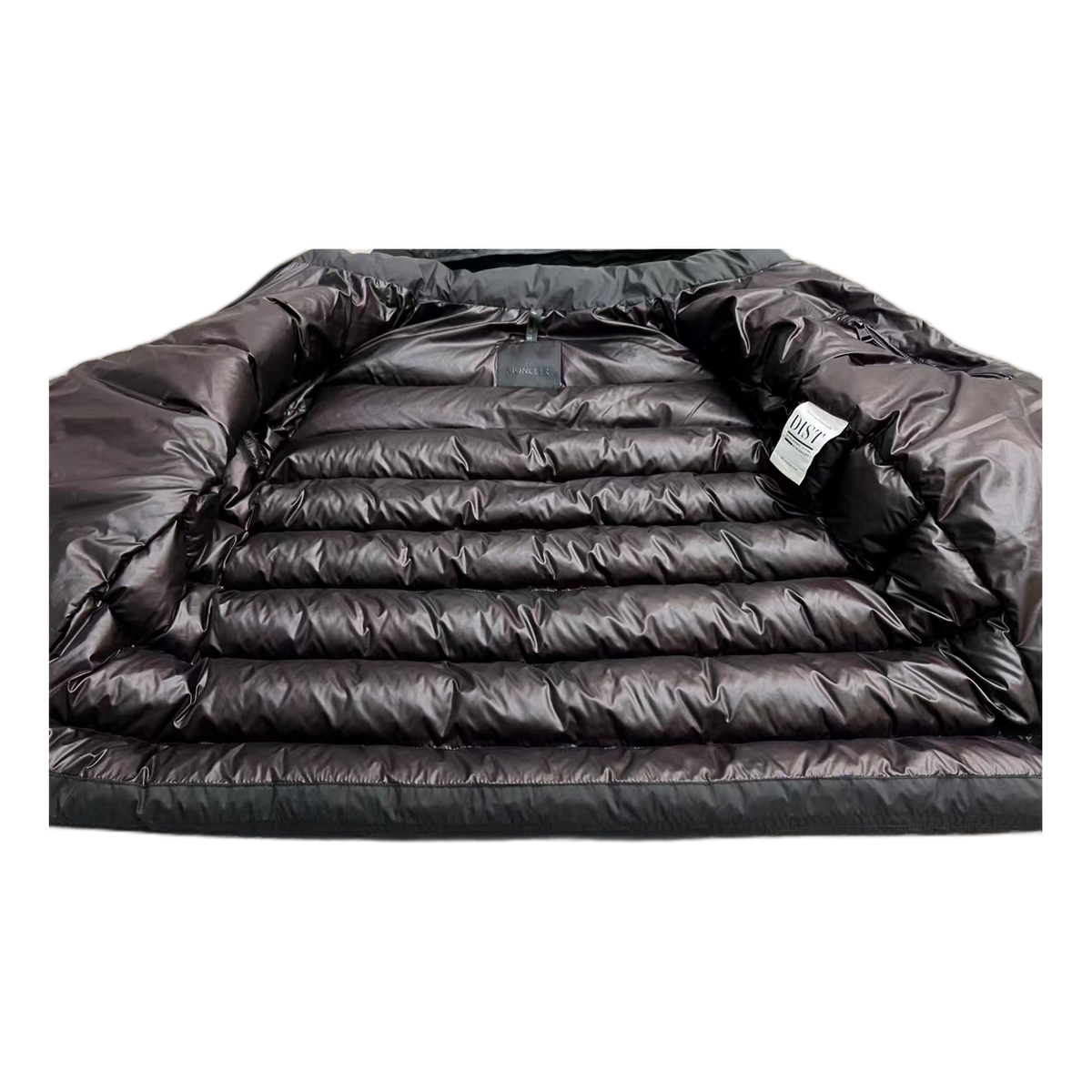 Moncler Vertical-Logo Snap-Front Puffer – Black | Premium Down