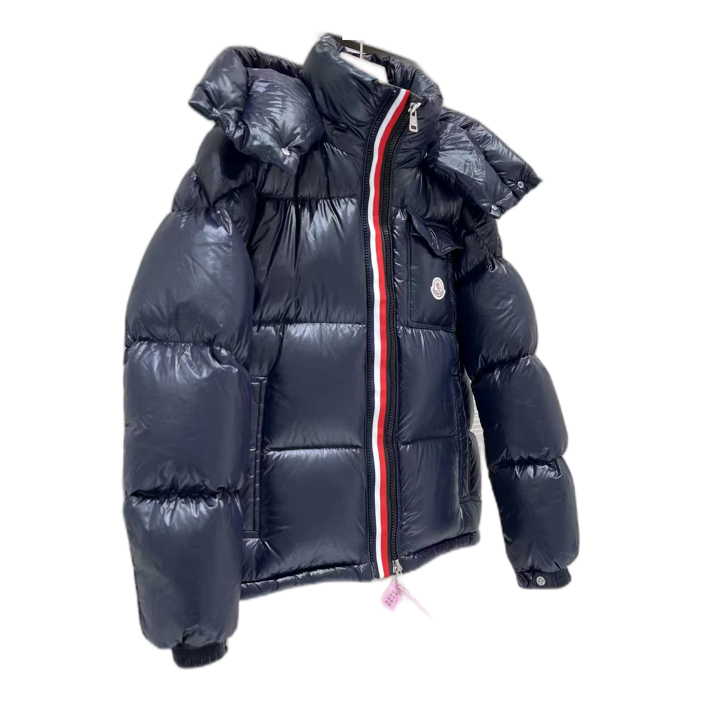 Moncler Montbeliard Hooded Puffer – Navy | Premium Down