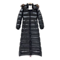 Moncler Hudson Fur-Trim Long Puffer Coat – Premium Down | Statement Coat