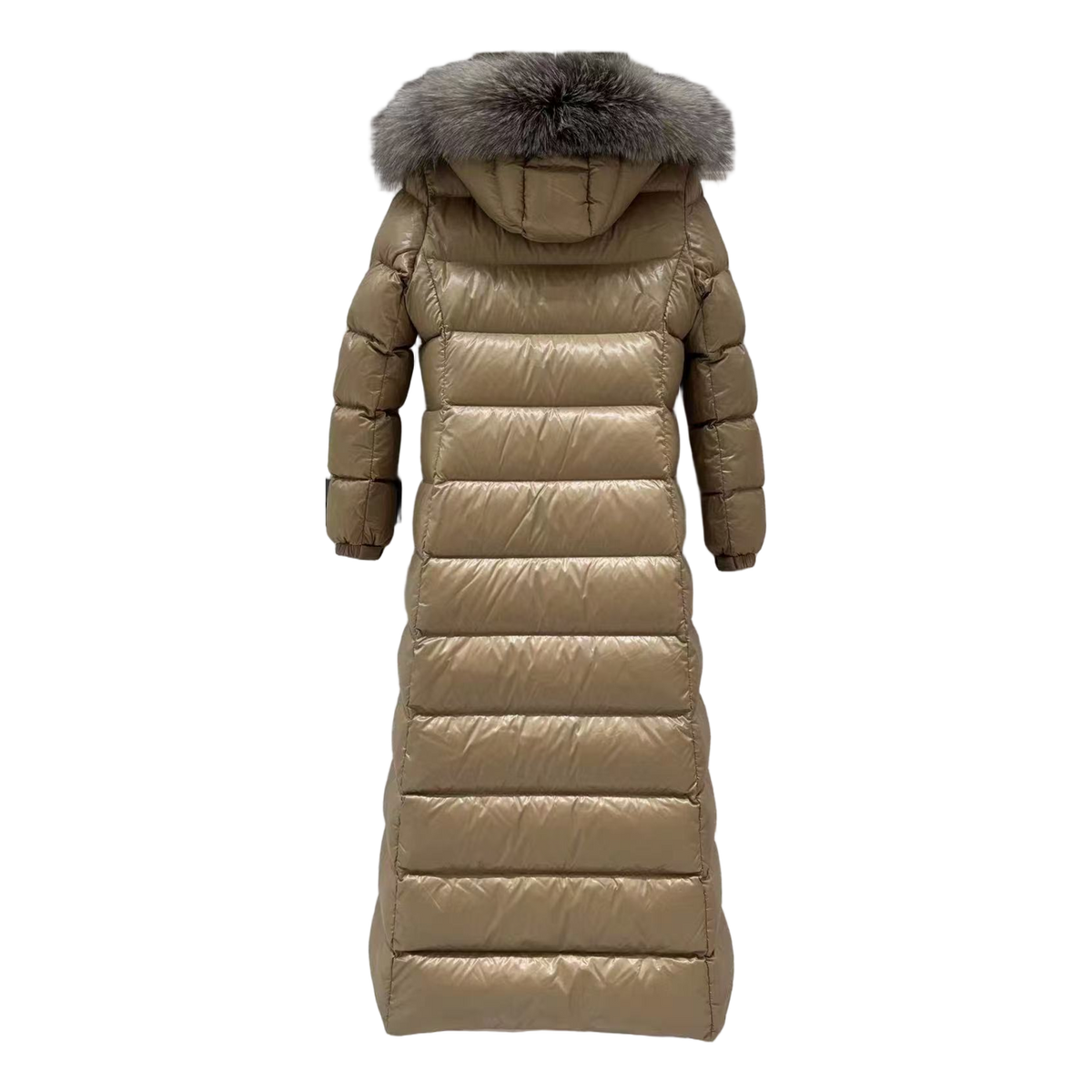 Moncler Hudson Fur-Trim Long Puffer Coat – Premium Down | Opulent Fur Trim