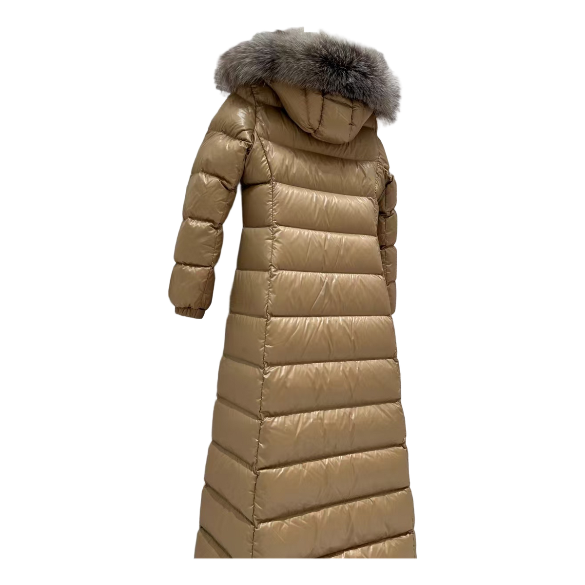Moncler Hudson Fur-Trim Long Puffer Coat – Premium Down | Opulent Fur Trim