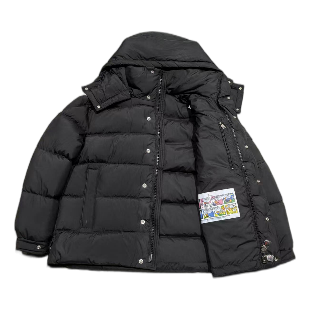 Moncler Matte Snap-Front Hooded Puffer – Premium Down | Matte Finish
