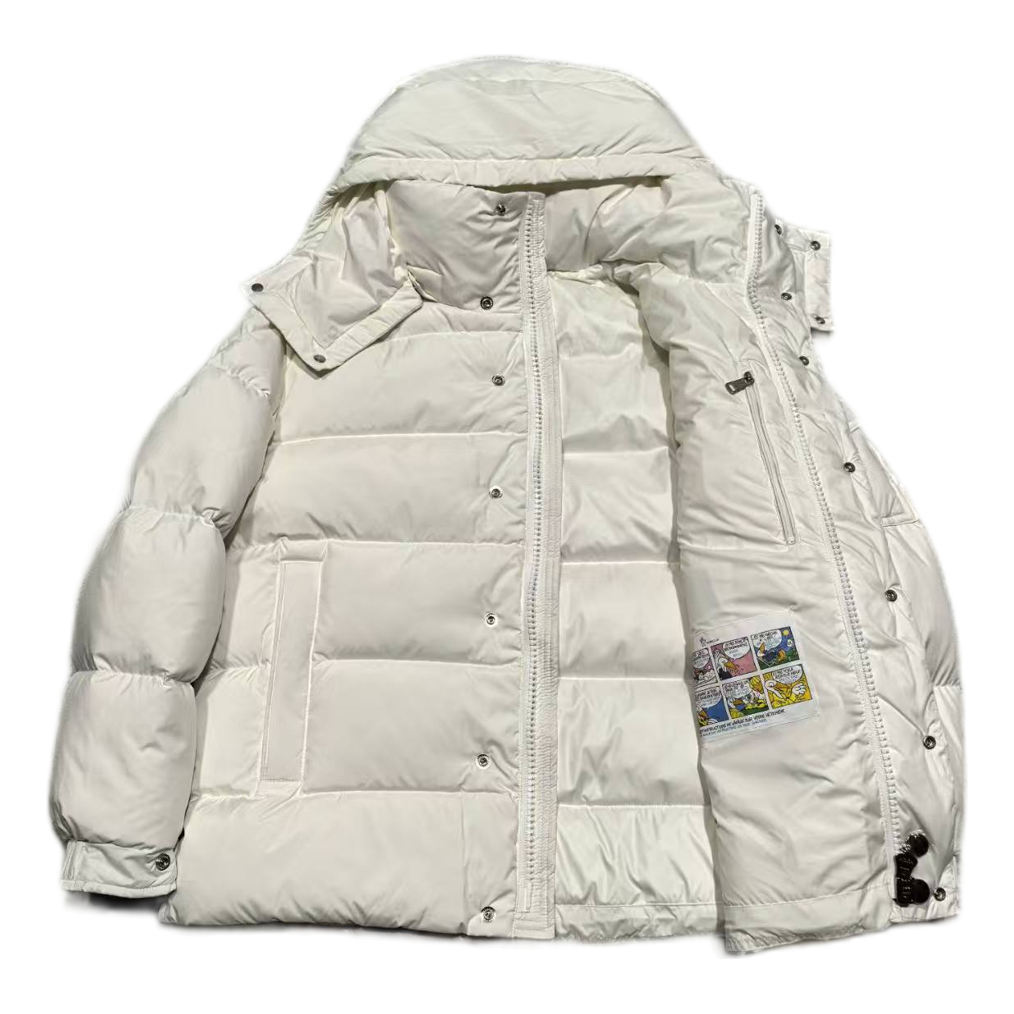 Moncler Matte Snap-Front Hooded Puffer – Premium Down | Snap-Front Closure