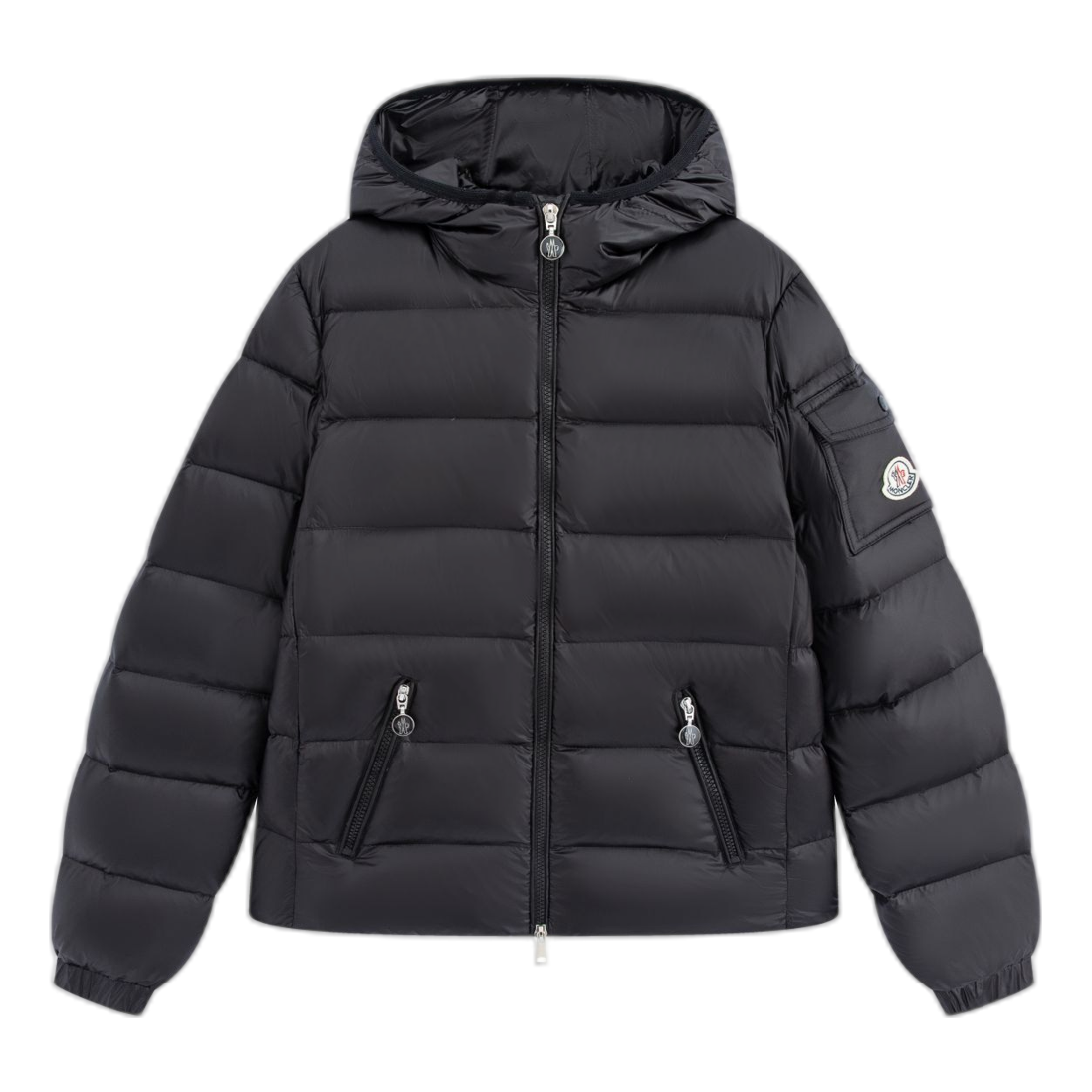 Moncler Gles Fitted Hooded Puffer – Premium Down | Body-Fit