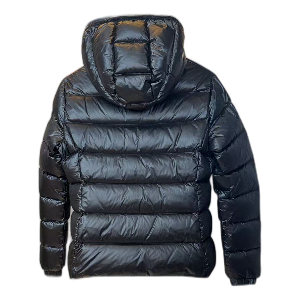 Moncler Gles Glossy Hooded Puffer – Premium Down | High-Shine