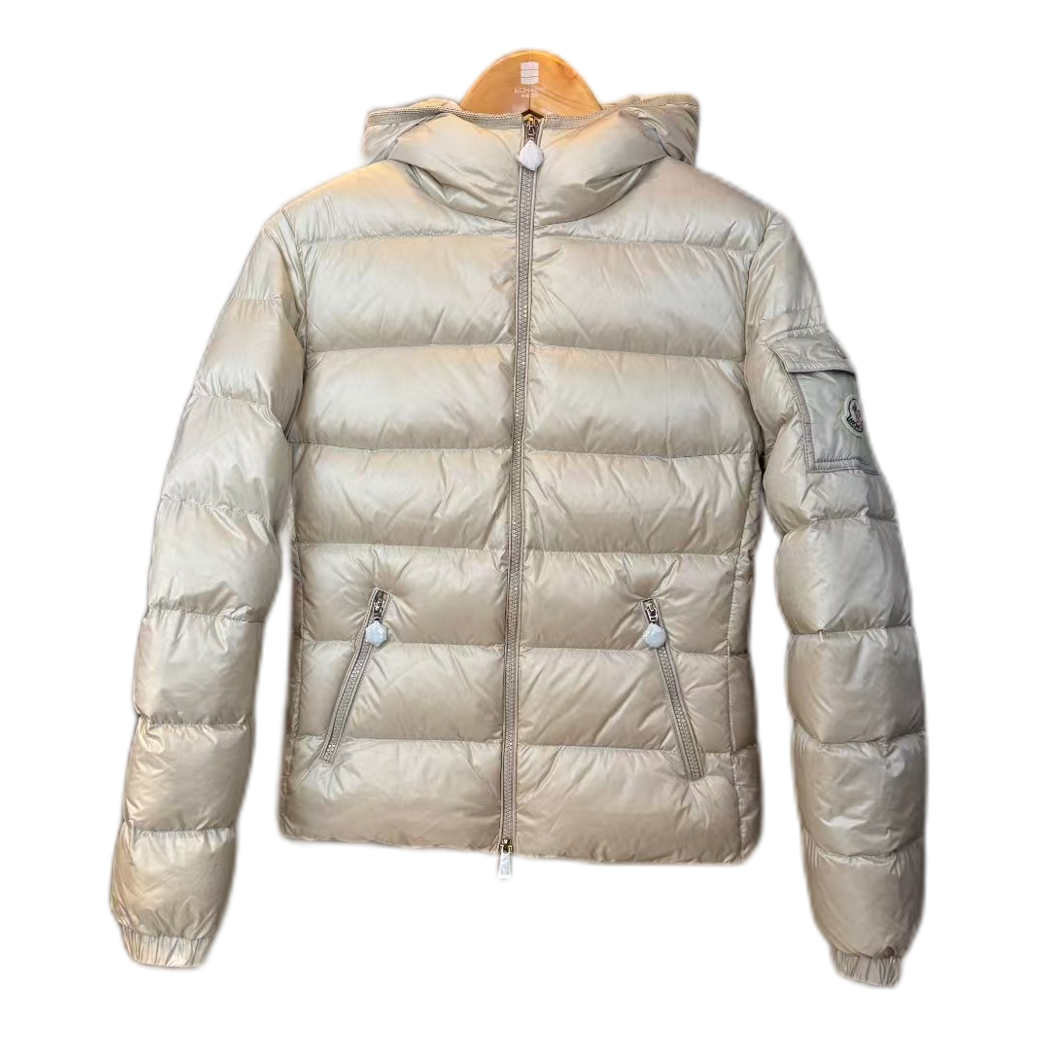 Moncler Gles Glossy Hooded Puffer – Premium Down | Glossy Finish
