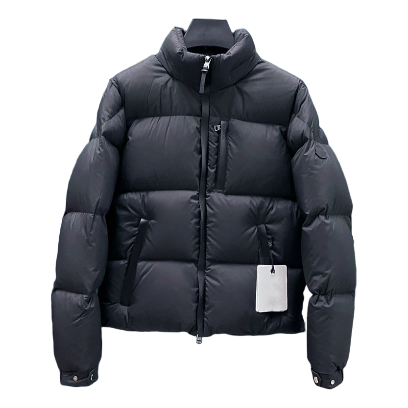 Moncler Tonal-Patch Wide-Quilt Hooded Puffer – Tonal Branding | Premium Down