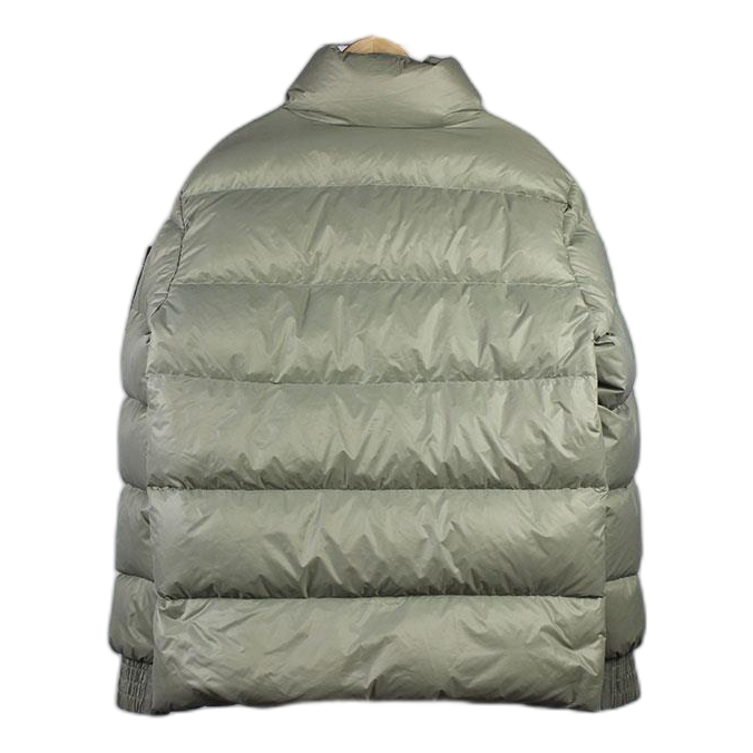 Moose Knuckles Stand-Collar Puffer Jacket – Sage Grey | Canadian Down