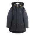 Moose Knuckles Stag Lake Parka – Gold Trim & Fur Hood | Black