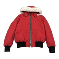 Moose Knuckles Men’s Original Ballistic Bomber – Shearling Trim | Black