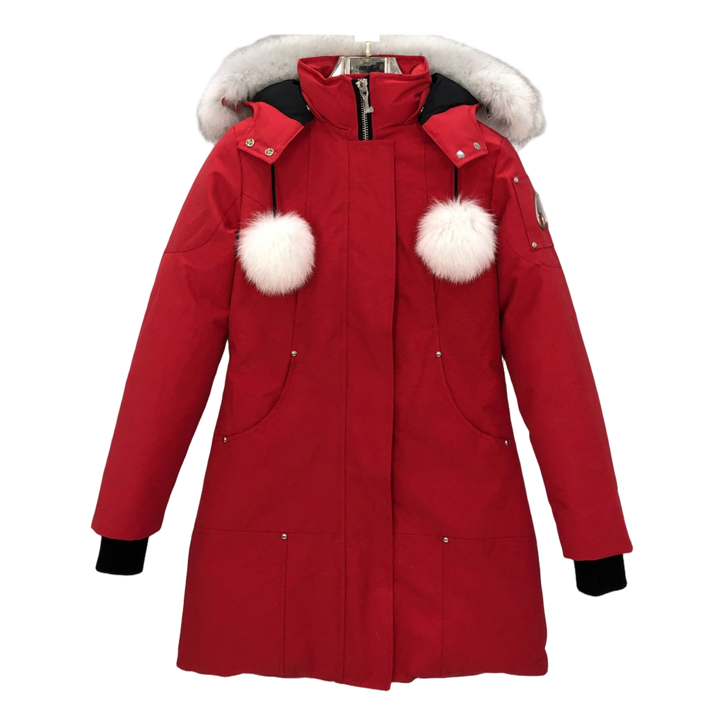 Moose Knuckles Stirling Parka – White Fur Trim | Extreme Cold