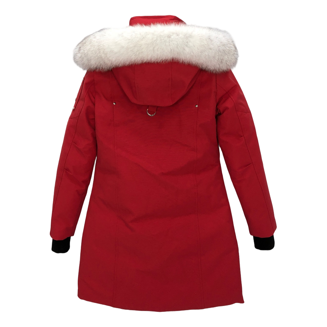 Moose Knuckles Stirling Parka – White Fur Trim | Extreme Cold