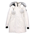 Moose Knuckles Stirling Parka – White Fur Trim | Pom-Pom