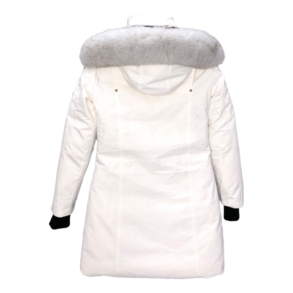 Moose Knuckles Stirling Parka – White Fur Trim | Pom-Pom
